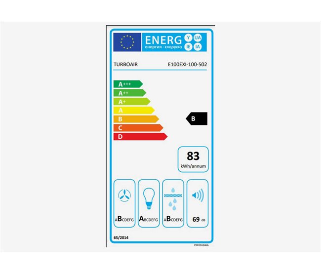 Campana decorativa T Invertida TURBOAIR ZOE ISLAND IX/A/90 Inox
