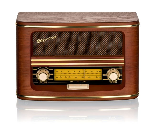 Radio retro Roadstar HRA-1500N Madera
