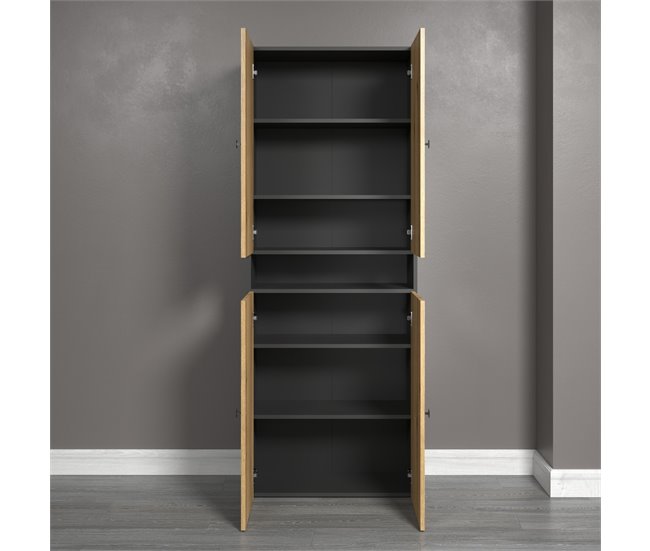 Doble PureBlissBD 70 Gris/ Madera