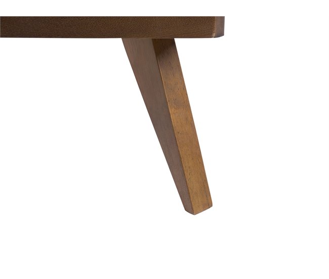 Beliani Cama con somier MDF BERRIC 148x202 Marron
