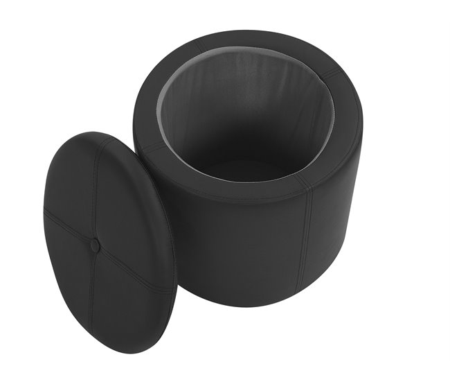 Puf Moderno MARYLAND Beliani Negro