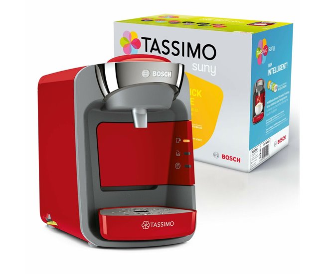 Cafetera de Cápsulas Tassimo Suny TAS32 Rojo