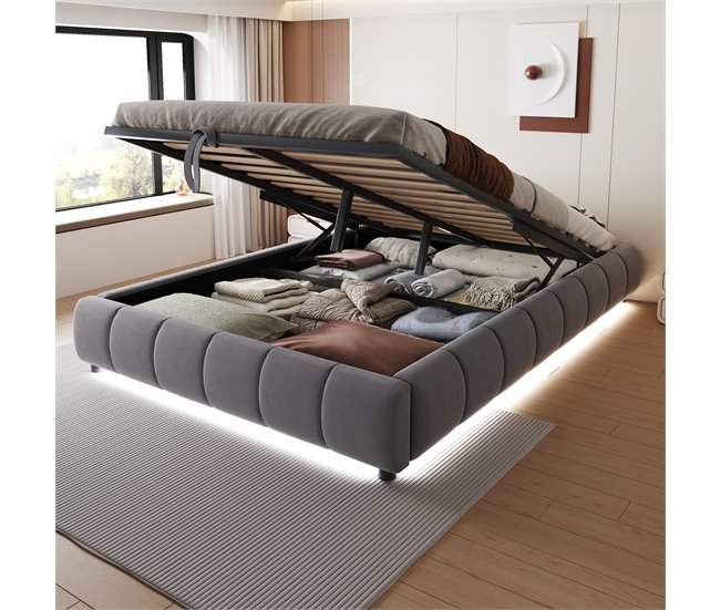 Canapés abatibles Gris