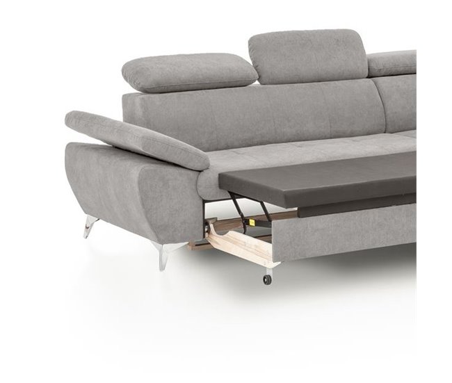 Rinconera con cama GISELA Gris Claro