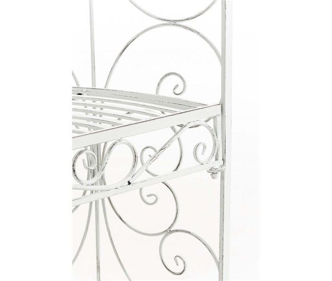 Arco flores - Rosie - Metal Blanco Veta