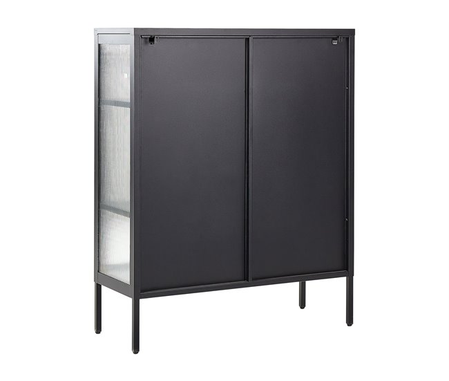 Beliani Aparador LERRYN Negro