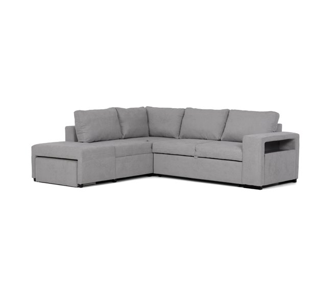 BUDWING Zurie Sofá Cama Gris Claro