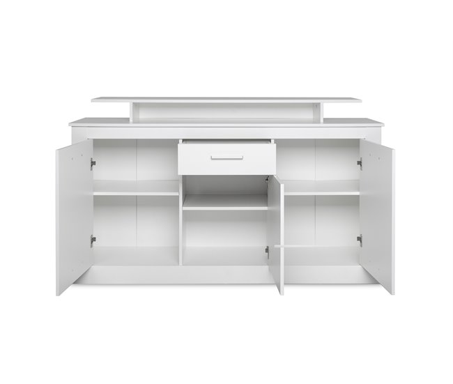 Aparador 3 puertas y 1 cajón ARESE Blanco