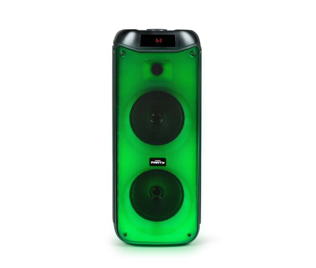 Altavoz inalambrico luminoso Bluetooth Bigben Negro