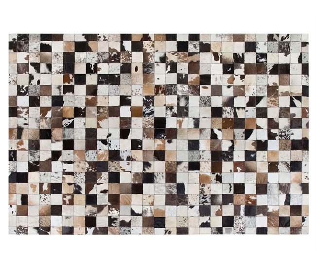 Beliani Alfombra de pelo corto CERLI 140x200 Beige