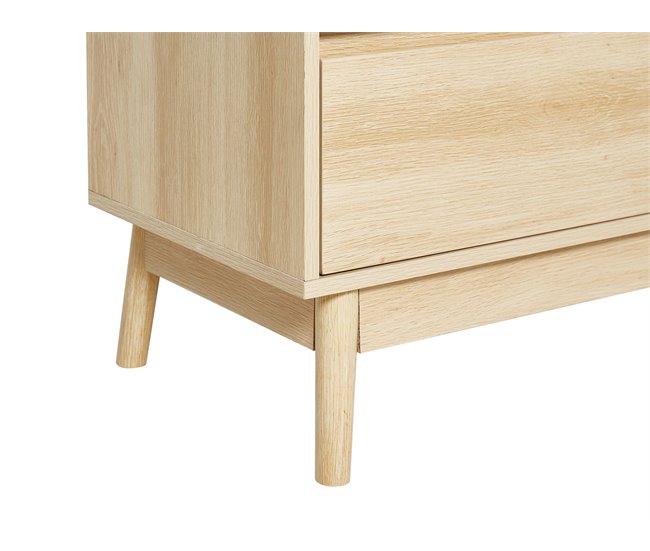 Beliani Cómoda WALES Madera Clara