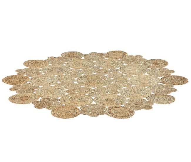 Beliani Alfombra de pelo corto GERDEK Beige
