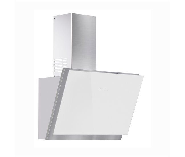 Campana Inclinada Decorativa 700 m³/h 3 Velocidades + Función Intensa Amsta AMHIV60FAJB Blanco