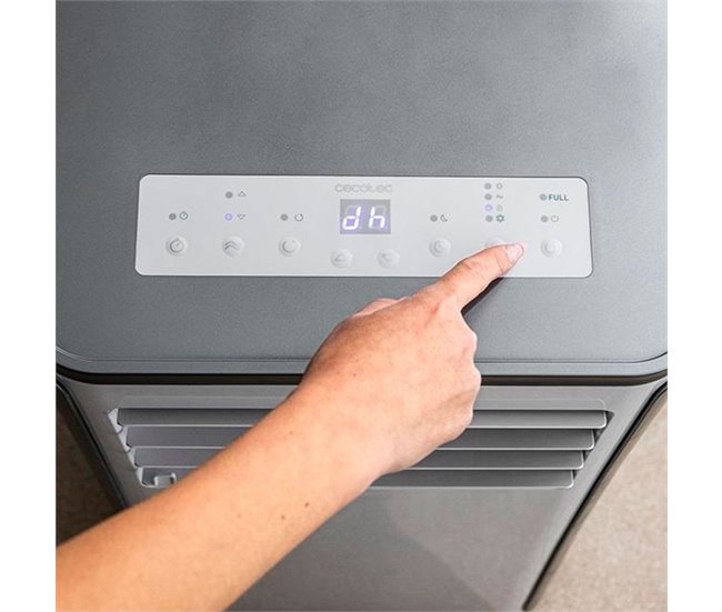 Aire acondicionado portátil ForceClima 9400 Soundless Heating Cecotec Inox