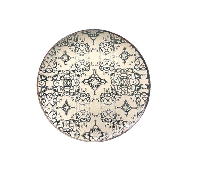 Set 2 platos llanos ALTAMIRA/JAMEO/DRACH LA MEDITERRÁNEA 26cm Crema