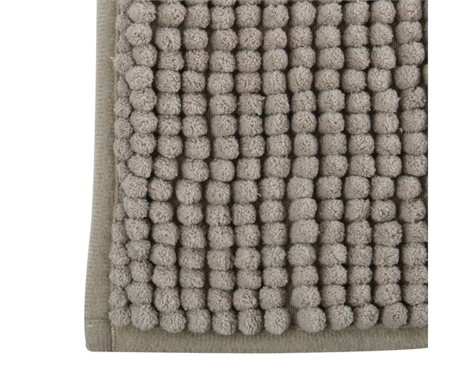 Alfombra De Baño Msv "Chenille" 60x40 Beige