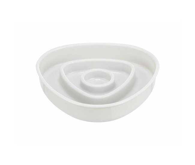 Comedero para Perro Slow Feeding Gris