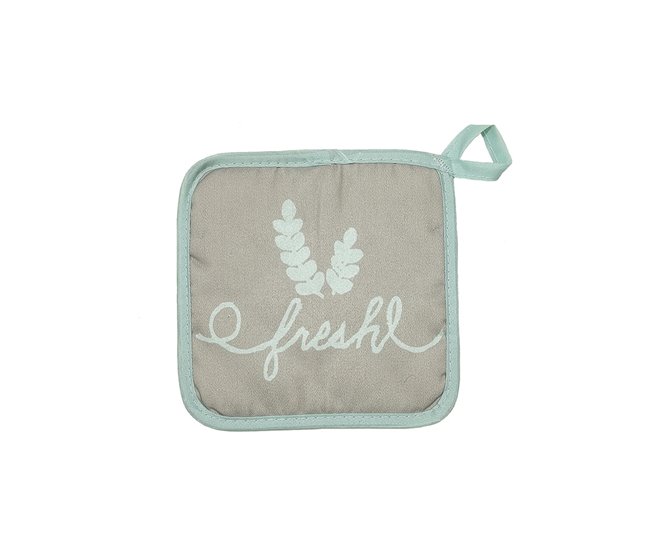 SET DELANTAL MANOPLA Y AGARRADOR NAF NAF BREAD Gris