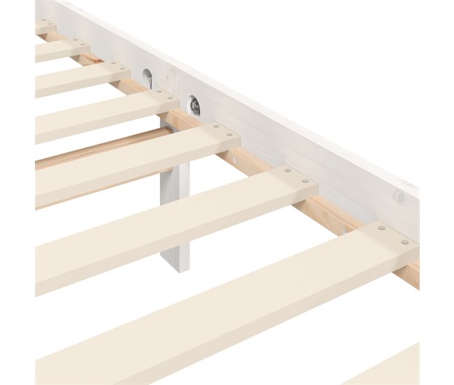 Estructura de cama 135x190 Blanco