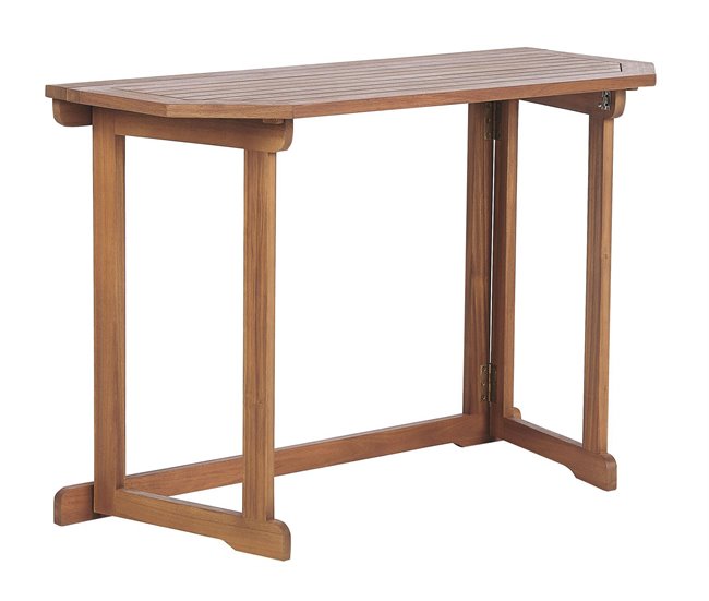 Beliani Conjunto de comedor TREIA Marron