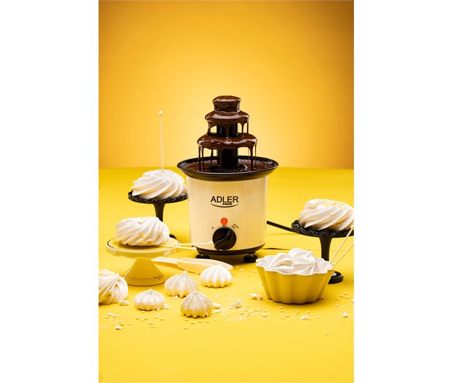 Fuente de chocolate Adler AD4487 Blanco
