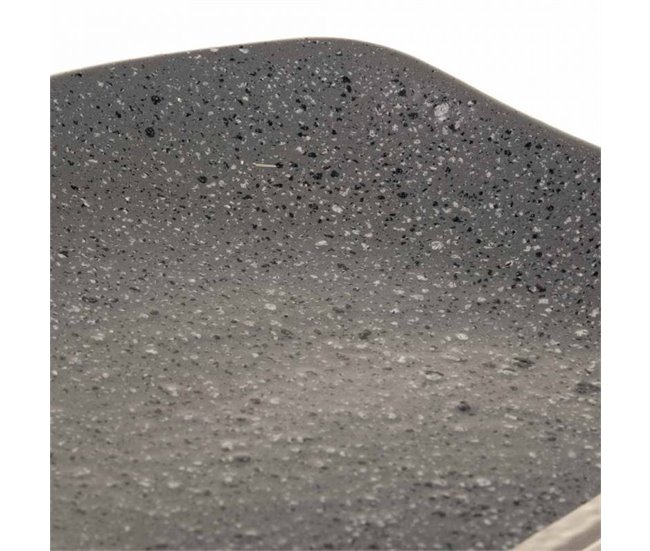 Centro de mesa de cerámica Plateado