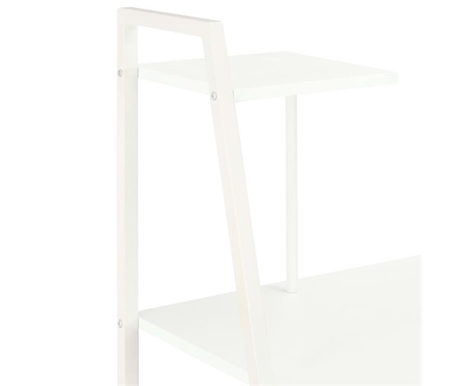 Escritorio Violín con estantería 102x50 Blanco