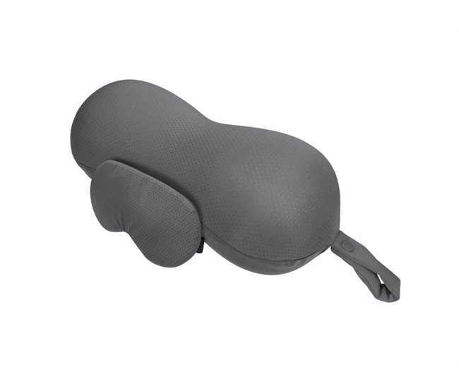 Almohada de viaje con forma de infinito Gris