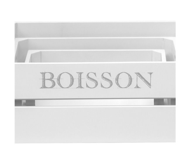 Cajas Set de 3 Blanco