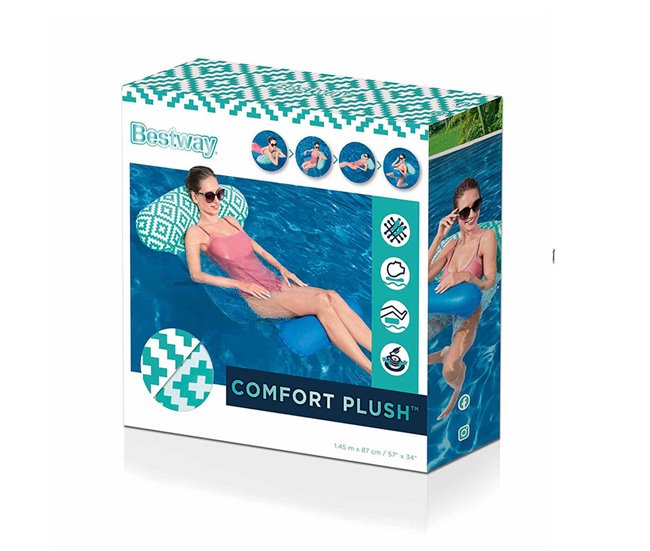 Colchoneta Hinchable Azul
