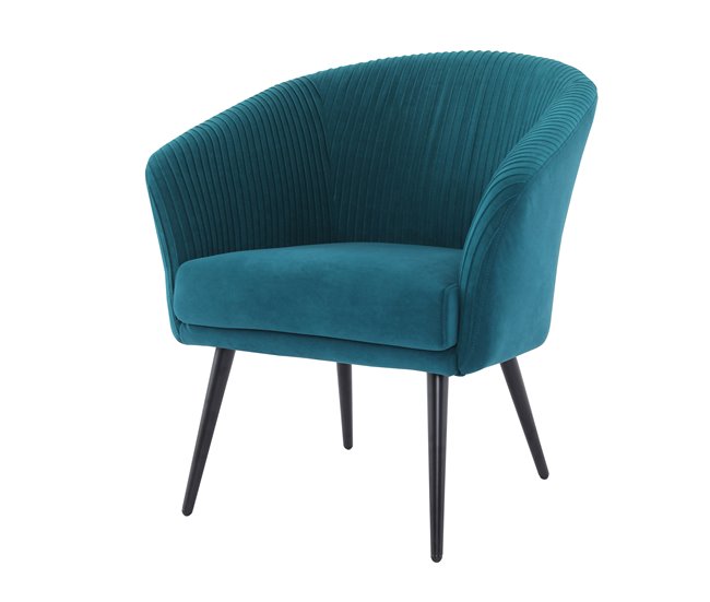 Sillón decorativo CLOE Azul