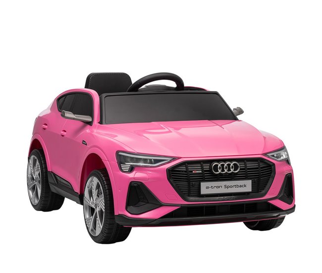 Coche Eléctrico Infantil PP, Metal HOMCOM Rosa