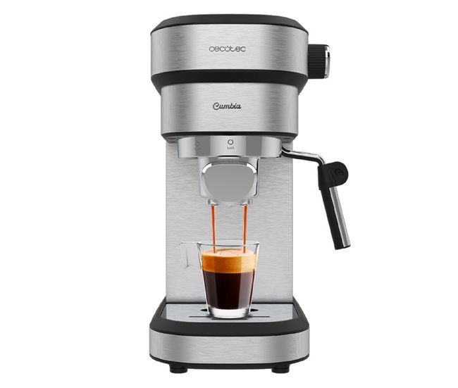 Cecotec Cafetera express Cafetera Espresso Cafelizzia 790 Steel D Inox