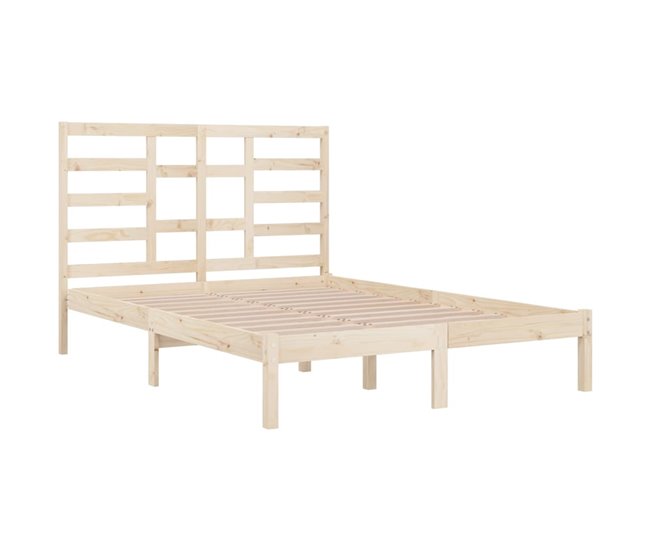 Estructura de cama 150x200 Natural