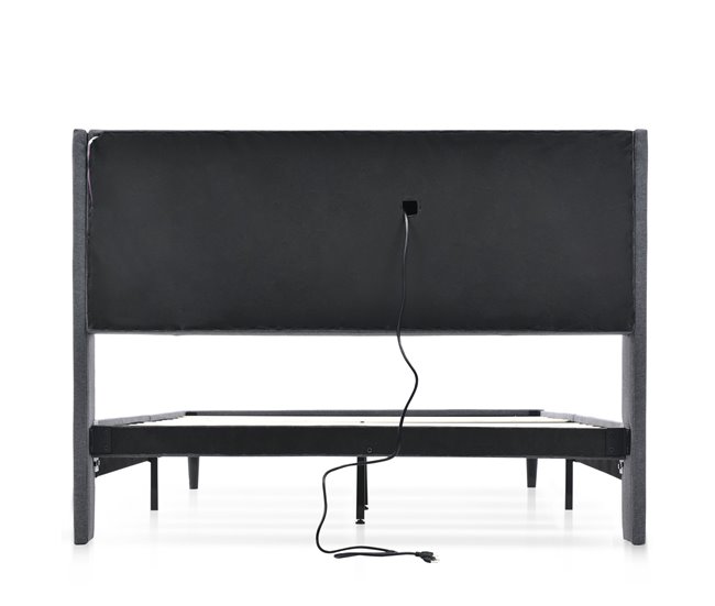 Camas de matrimonio 169x223 Gris