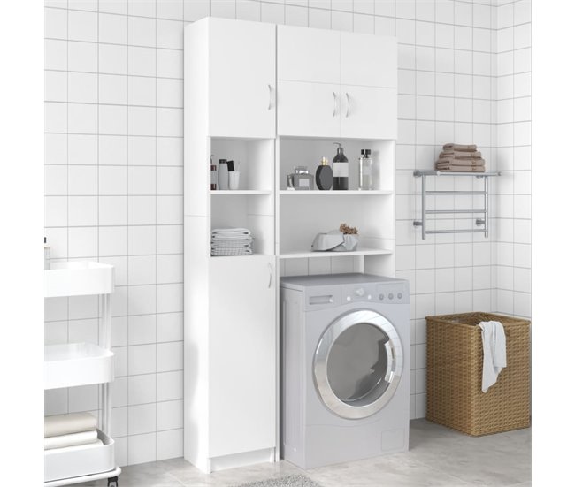 Armario De Baño Blanco