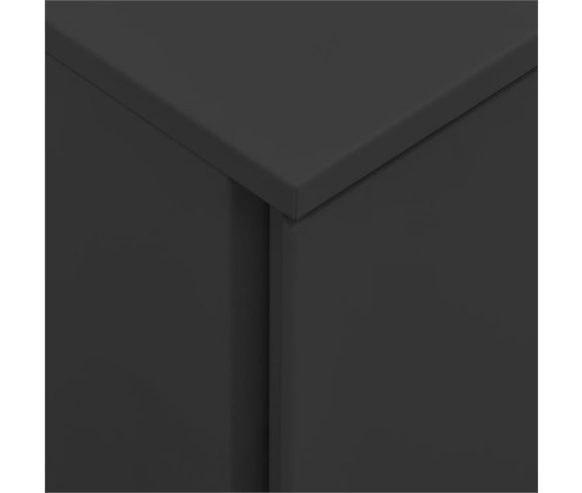 Cajoneras mueble de oficina con ruedas 3 cajones Gris