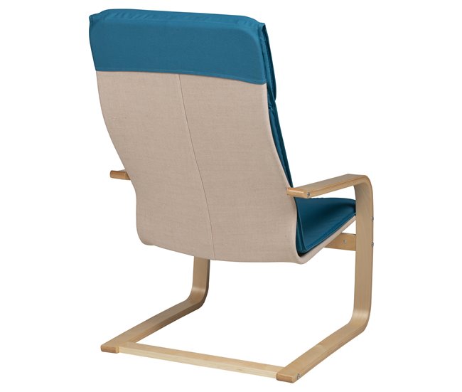 Sillón decorativo PAZ Azul