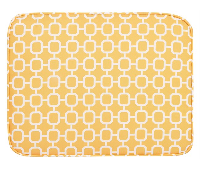 Beliani Cojines de asiento FIJI Amarillo