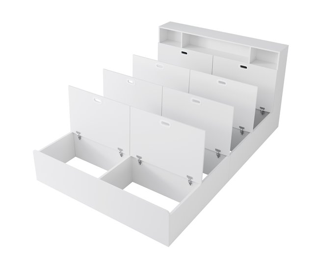 Camas de matrimonio Blanco