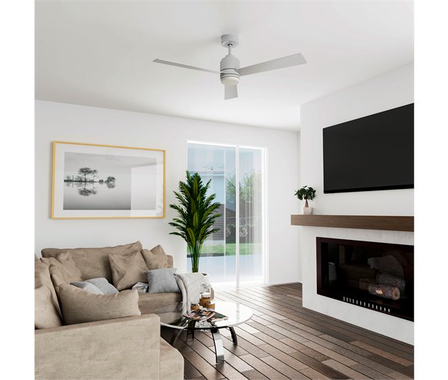 Ventilador de techo ALBA marca SABA Blanco
