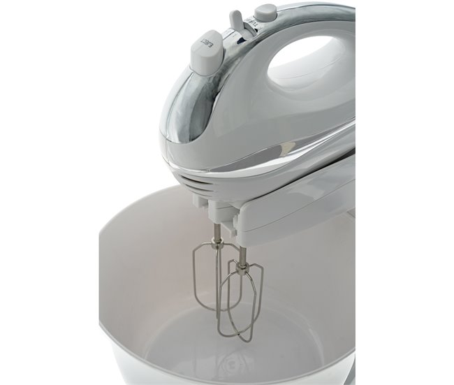SOGO BATIDORA CON BOL GIRATORIO-300W Blanco/ Beige