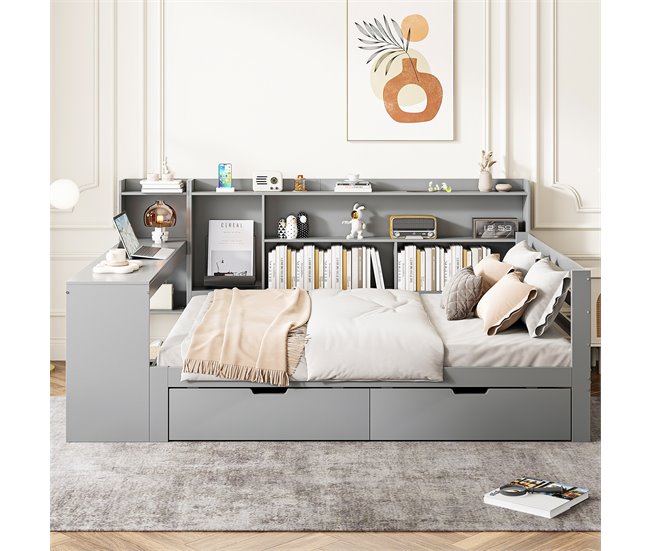 Camas nido 165x245 Gris