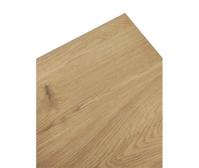 Mesa de centro fija color roble SISSI Madera