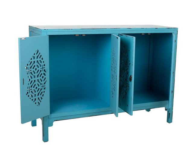 Aparador de madera 120 Azul