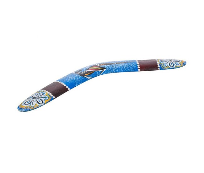 Boomerang de madera Multicolor