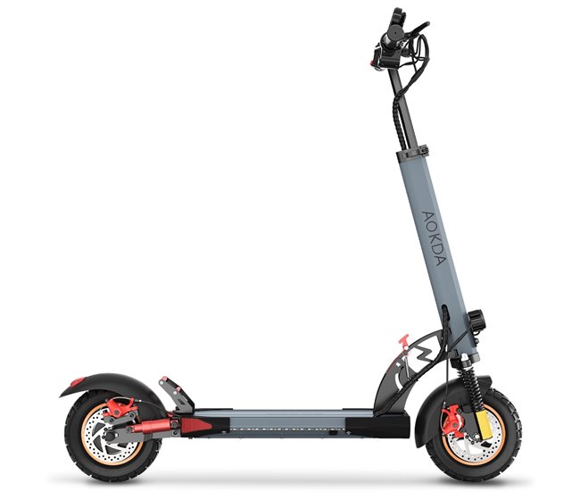 AOKDA AO-A1 Patinete Eléctrico - Motor 250W Batería 48V10AH Gris