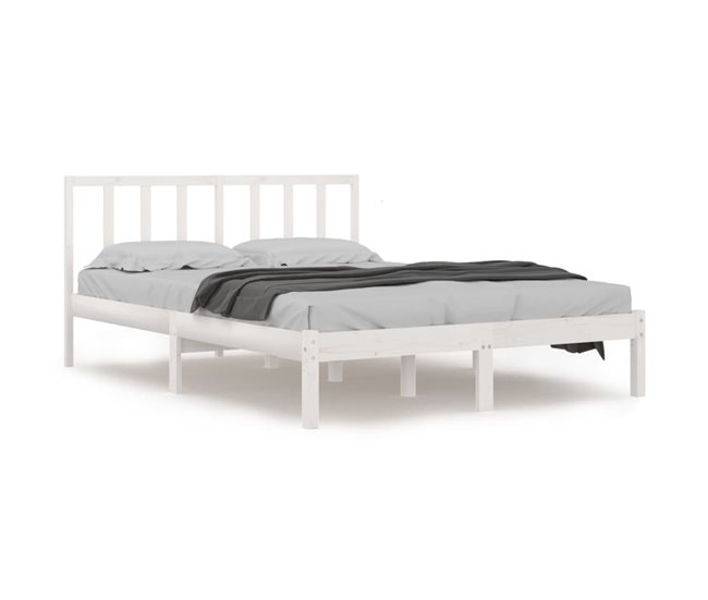 Estructura de cama 160x200 Blanco