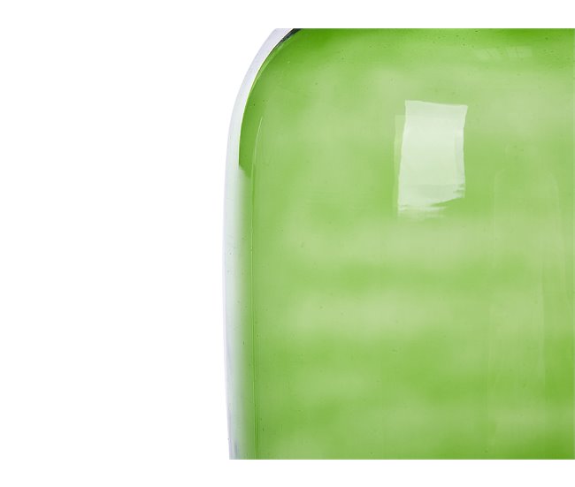 Beliani Jarrón decorativo PULAO Verde