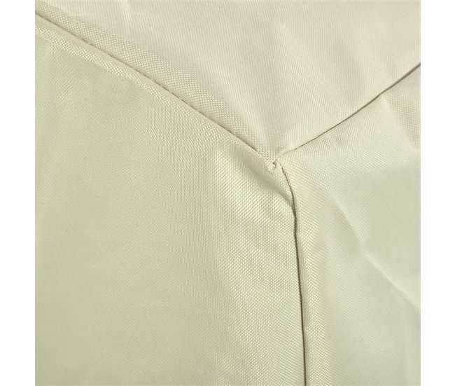 Funda Protectora para Sillas Tela Oxford Outsunny Beige